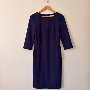 MM Lafleur Dark Purple  3/4 Sleeve Dress 4